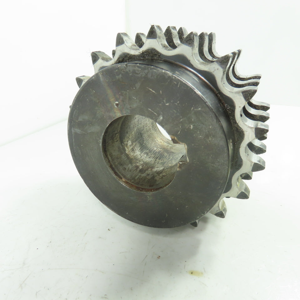 Martin E60B19H Triple Strand Roller Chain Sprocket 19-Tooth 1-3/4" Bore