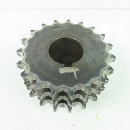 Martin E60B19H Triple Strand Roller Chain Sprocket 19-Tooth 1-3/4" Bore