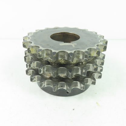 Martin E60B19H Triple Strand Roller Chain Sprocket 19-Tooth 1-3/4" Bore