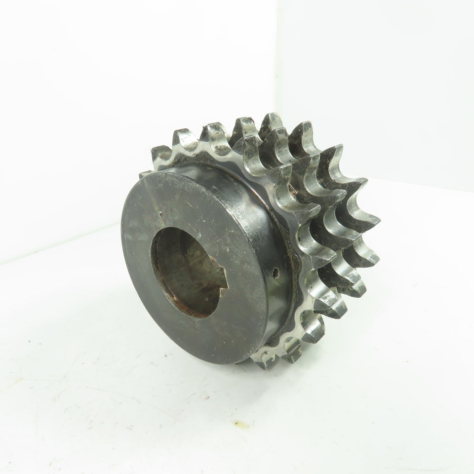 Martin E60B19H Triple Strand Roller Chain Sprocket 19-Tooth 1-3/4" Bore