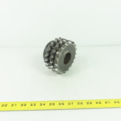 Martin E60B19H Triple Strand Roller Chain Sprocket 19-Tooth 1-3/4" Bore
