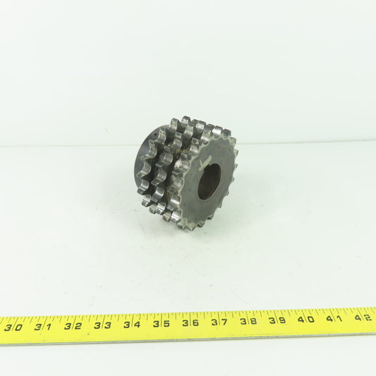 Martin E60B19H Triple Strand Roller Chain Sprocket 19-Tooth 1-3/4" Bore