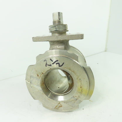 Worcester 3466T151R1 2-1/2" Ball Valve CF8M Trim 316 Seat TFE CWP 275