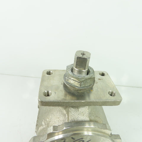 Worcester 3466T151R1 2-1/2" Ball Valve CF8M Trim 316 Seat TFE CWP 275