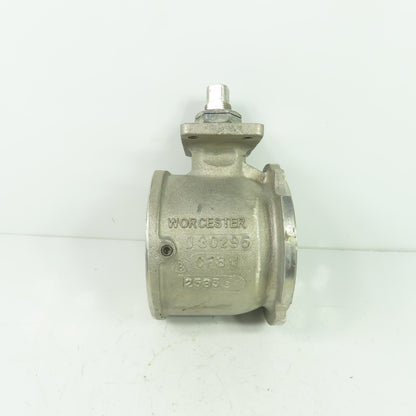 Worcester 3466T151R1 2-1/2" Ball Valve CF8M Trim 316 Seat TFE CWP 275