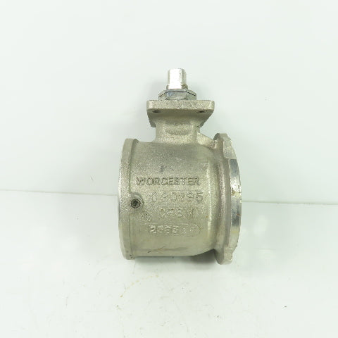 Worcester 3466T151R1 2-1/2" Ball Valve CF8M Trim 316 Seat TFE CWP 275
