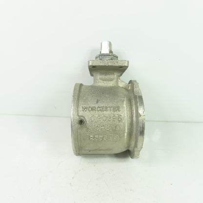 Worcester 3466T151R1 2-1/2" Ball Valve CF8M Trim 316 Seat TFE CWP 275