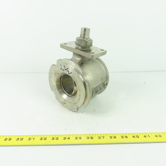 Worcester 3466T151R1 2-1/2" Ball Valve CF8M Trim 316 Seat TFE CWP 275