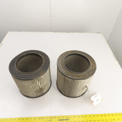 Busch 0532.901.416 Vacuum Pleated Air Filter 10 x 10 Lot Of 2