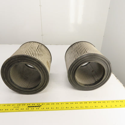 Busch 0532.901.416 Vacuum Pleated Air Filter 10 x 10 Lot Of 2