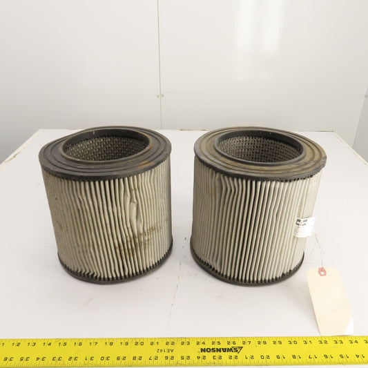 Busch 0532.901.416 Vacuum Pleated Air Filter 10 x 10 Lot Of 2