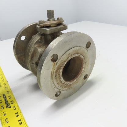 Apollo 97A10024 3" Flanged Ball Valve CF8M RPTFE 316SS