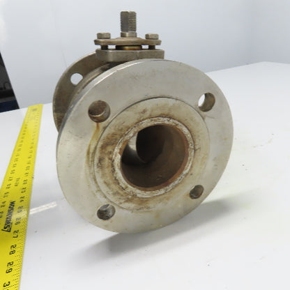Apollo 97A10024 3" Flanged Ball Valve CF8M RPTFE 316SS