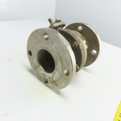 Apollo 97A10024 3" Flanged Ball Valve CF8M RPTFE 316SS