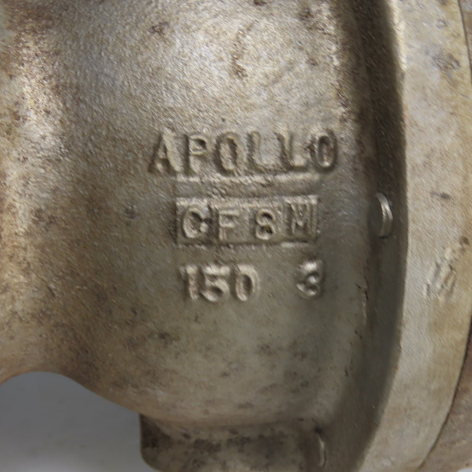 Apollo 97A10024 3" Flanged Ball Valve CF8M RPTFE 316SS