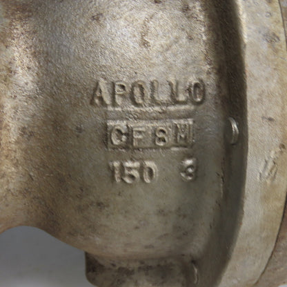Apollo 97A10024 3" Flanged Ball Valve CF8M RPTFE 316SS