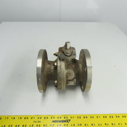 Apollo 97A10024 3" Flanged Ball Valve CF8M RPTFE 316SS
