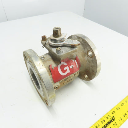 Worcester 3 51 6 6T 150 R5 3" Flanged Ball Valve CF8M Seat IFE Trim 316 CWP 275