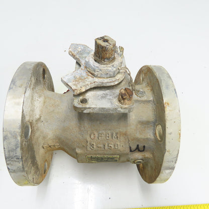 Worcester 3 51 6 6T 150 R5 3" Flanged Ball Valve CF8M Seat IFE Trim 316 CWP 275
