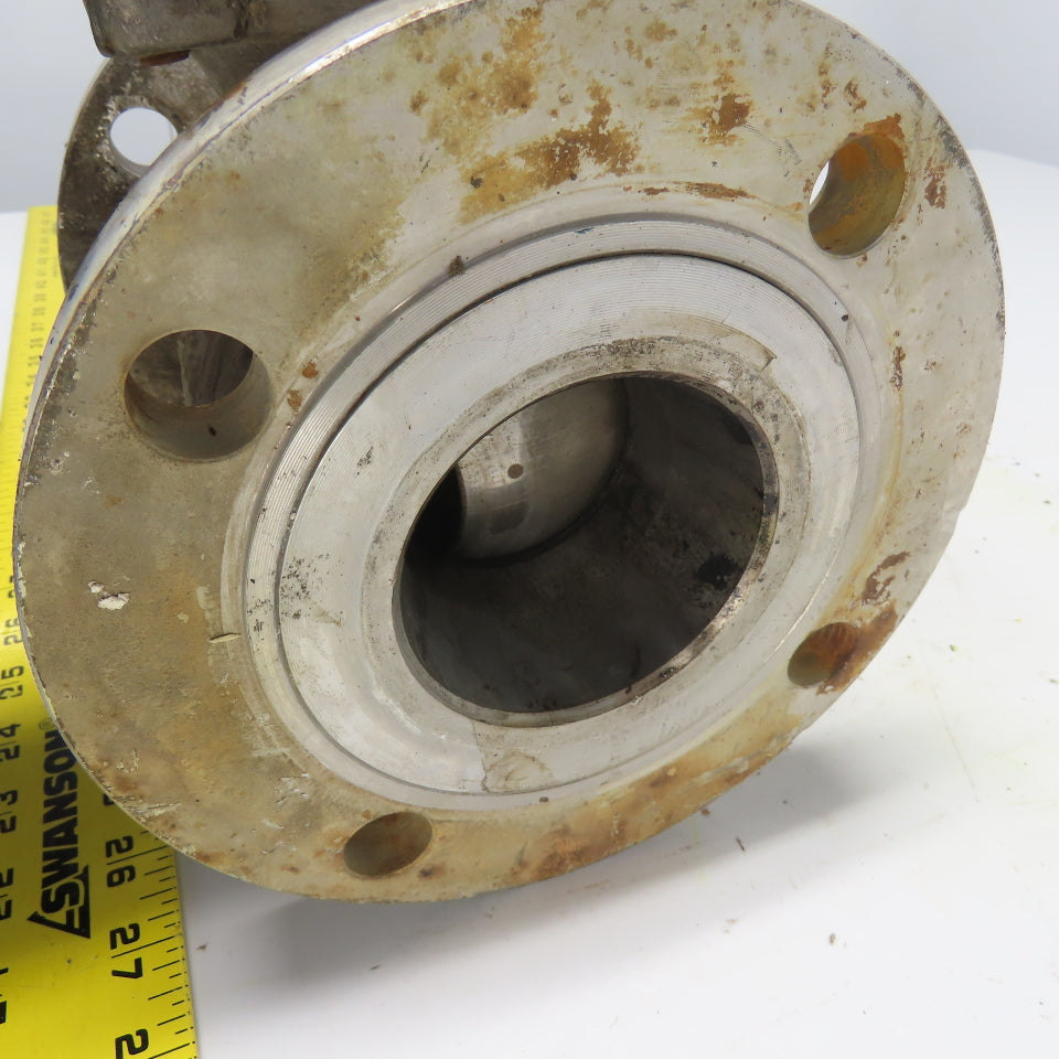 Worcester 3 51 6 6T 150 R5 3" Flanged Ball Valve CF8M Seat IFE Trim 316 CWP 275