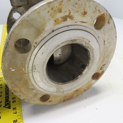 Worcester 3 51 6 6T 150 R5 3" Flanged Ball Valve CF8M Seat IFE Trim 316 CWP 275