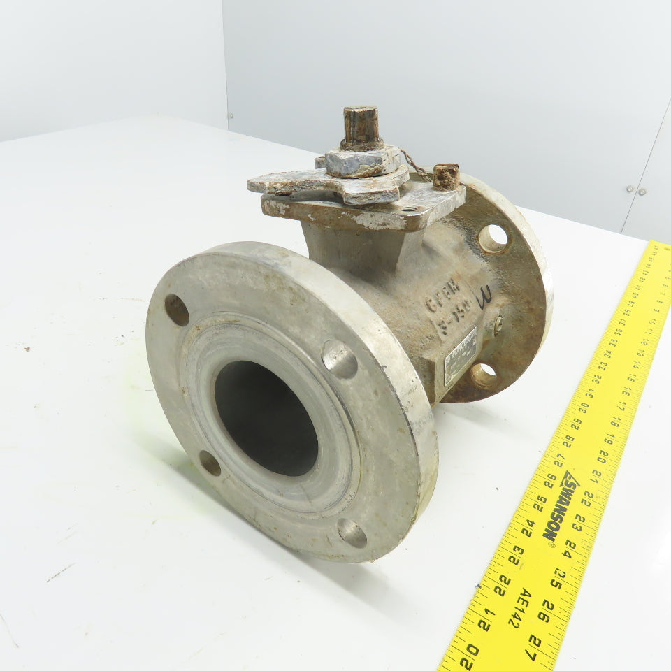 Worcester 3 51 6 6T 150 R5 3" Flanged Ball Valve CF8M Seat IFE Trim 316 CWP 275