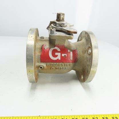 Worcester 3 51 6 6T 150 R5 3" Flanged Ball Valve CF8M Seat IFE Trim 316 CWP 275