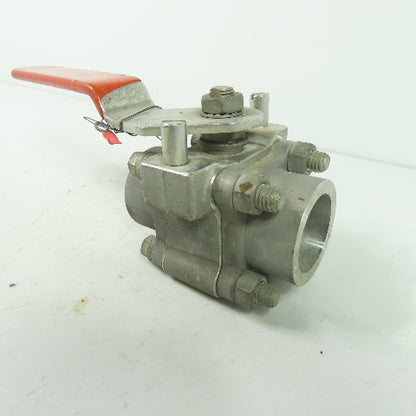 Worcester 1 PT4466GGSW 1" Ball Valve CF8M Seat SS Trim 316 CWP 1000
