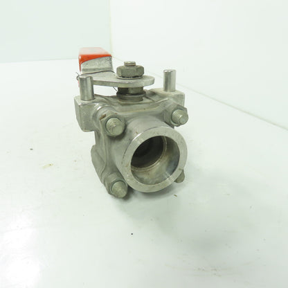 Worcester 1 PT4466GGSW 1" Ball Valve CF8M Seat SS Trim 316 CWP 1000