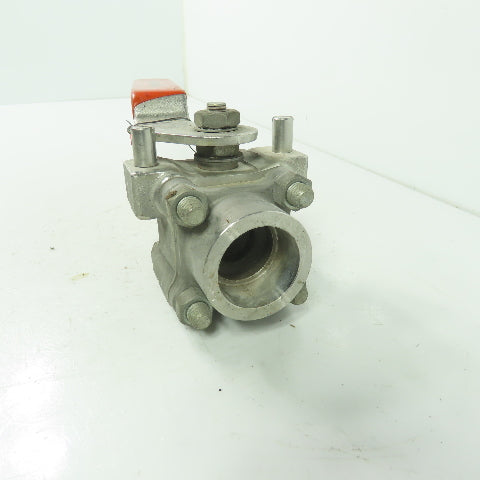 Worcester 1 PT4466GGSW 1" Ball Valve CF8M Seat SS Trim 316 CWP 1000