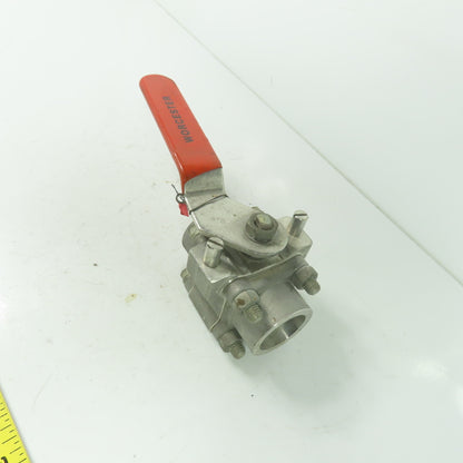 Worcester 1 PT4466GGSW 1" Ball Valve CF8M Seat SS Trim 316 CWP 1000