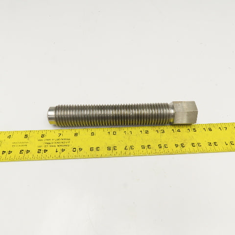 Dresser Rand X1531T1160C 1-3/8"-6 Set Screw 9" OAL M12-1.75 Secondary Thread