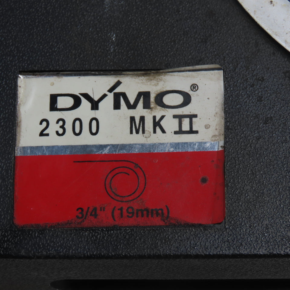 Dymo 2300 3/4" 19mm Tapewriter Label Maker