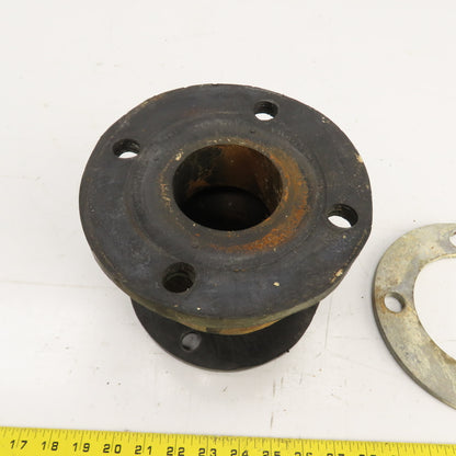Unaflex 3" Flanged Rubber Expansion Joint 6-1/4" OAL