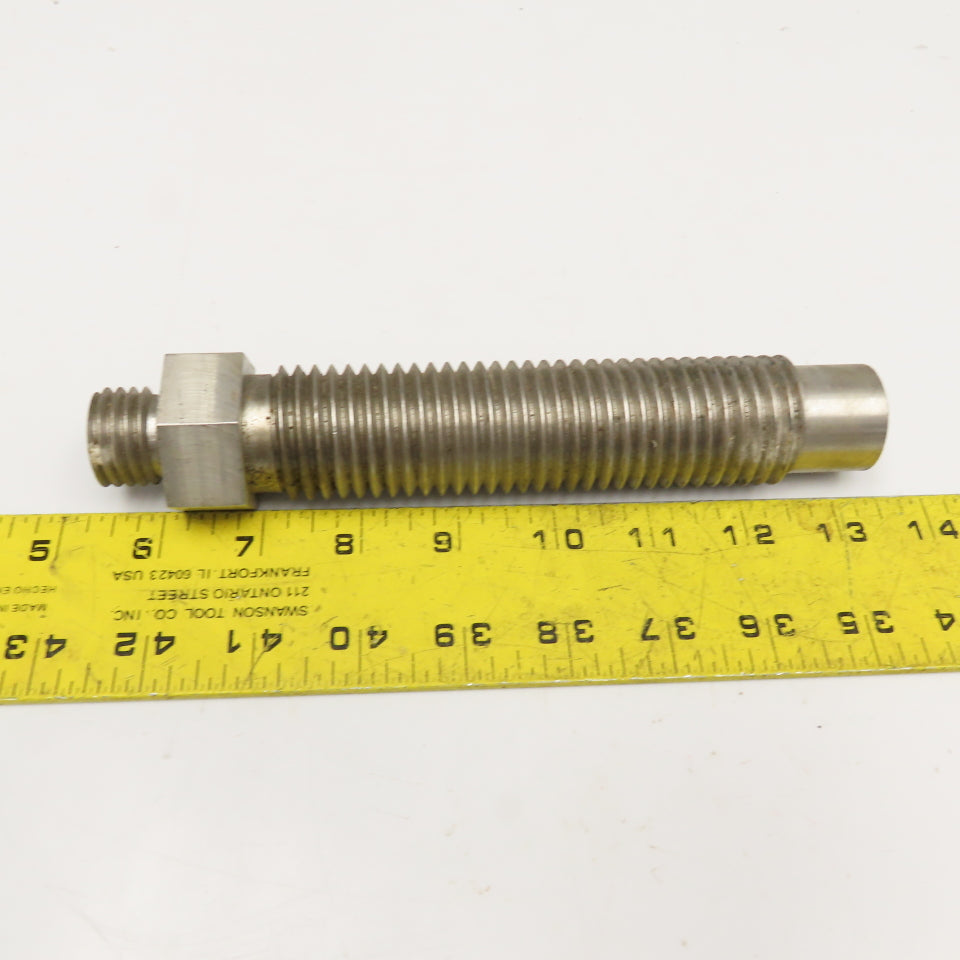1-3/8"-6 Screw 1-8 Thread Top 5/8-18 Internal Thread 8" OAL