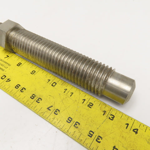 1-3/8"-6 Screw 1-8 Thread Top 5/8-18 Internal Thread 8" OAL