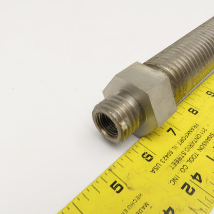 1-3/8"-6 Screw 1-8 Thread Top 5/8-18 Internal Thread 8" OAL