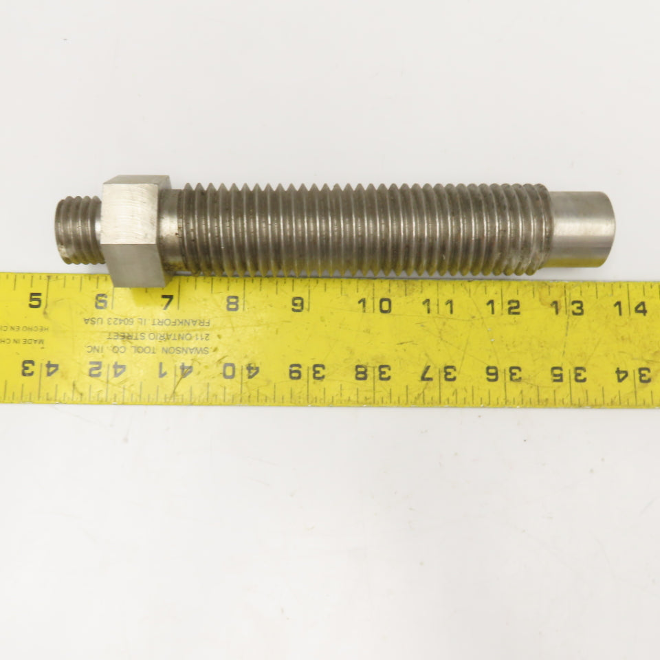 1-3/8"-6 Screw 1-8 Thread Top 5/8-18 Internal Thread 8" OAL