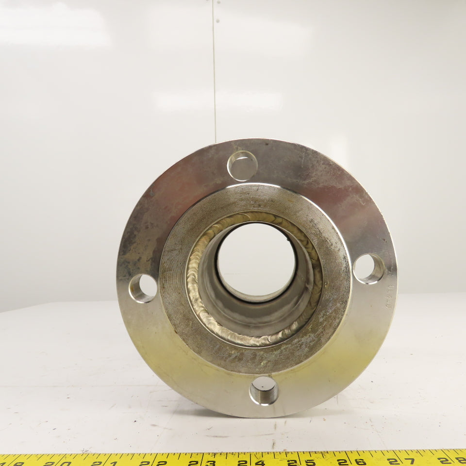 Enlin 3" x 4" Flanged Stainless Steel Coupling Concentric Reducer 4 x 8 Bolt