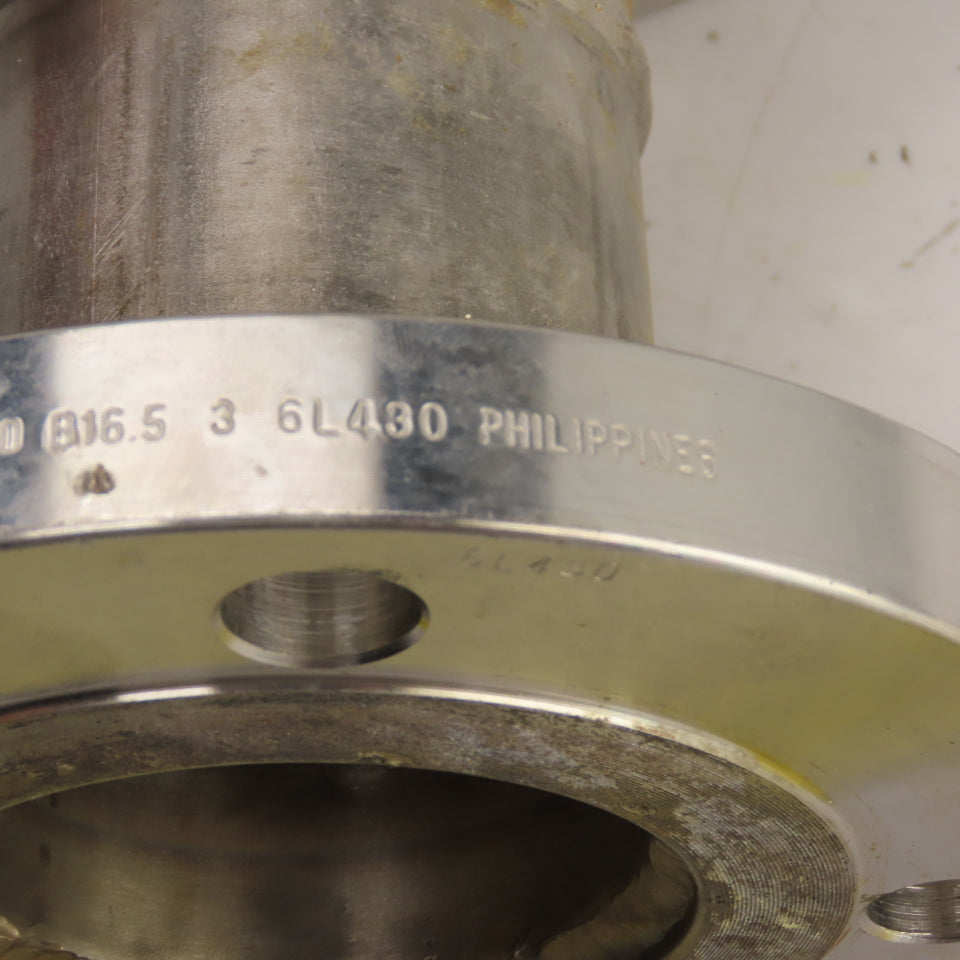 Enlin 3" x 4" Flanged Stainless Steel Coupling Concentric Reducer 4 x 8 Bolt