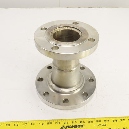 Enlin 3" x 4" Flanged Stainless Steel Coupling Concentric Reducer 4 x 8 Bolt