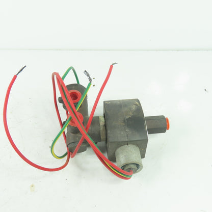 Asco EF8345G1 Red Hatt II Solenoid Valve 1/4" 120V Coil