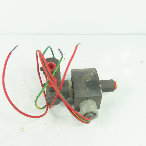 Asco EF8345G1 Red Hatt II Solenoid Valve 1/4" 120V Coil