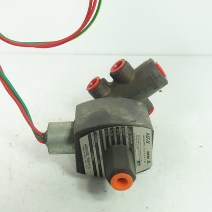 Asco EF8345G1 Red Hatt II Solenoid Valve 1/4" 120V Coil
