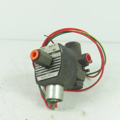 Asco EF8345G1 Red Hatt II Solenoid Valve 1/4" 120V Coil