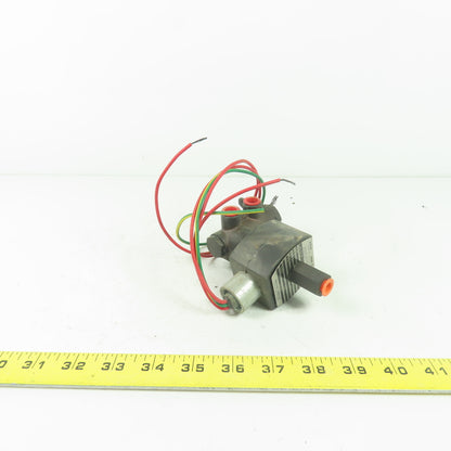 Asco EF8345G1 Red Hatt II Solenoid Valve 1/4" 120V Coil