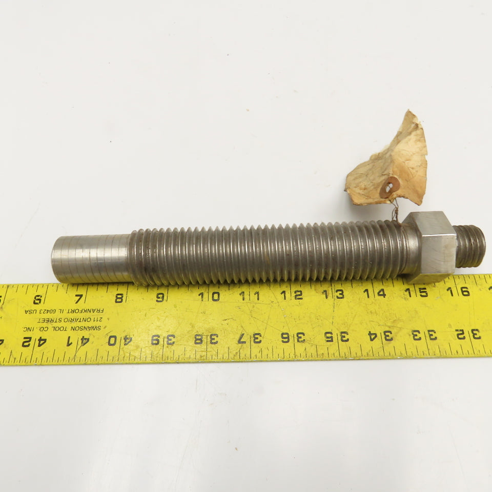 1-3/8"-6 Screw 1-8 Thread Top 5/8-18 Internal Thread 10" OAL