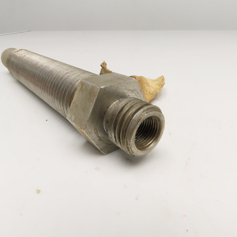 1-3/8"-6 Screw 1-8 Thread Top 5/8-18 Internal Thread 10" OAL