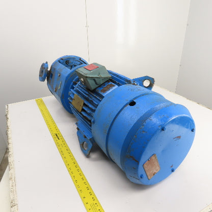 Ingersoll Rand 2 x 1.5 x 8 VOG 15 15HP Inline Centrifugal Pump 230/460V 3PH