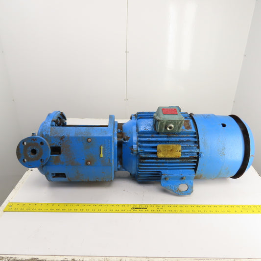 Ingersoll Rand 2 x 1.5 x 8 VOG 15 15HP Inline Centrifugal Pump 230/460V 3PH
